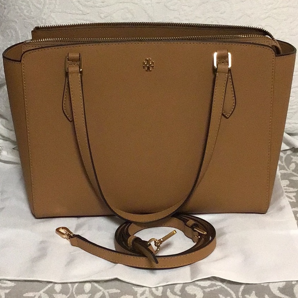 Tory burch Emerson top zip tote